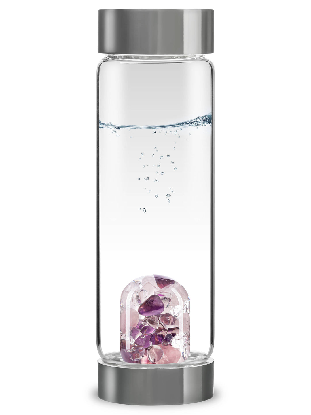 ViA Crystal Water Bottle With Gempod - UNDFIND